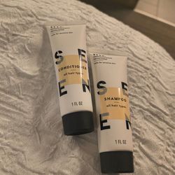 SEEN shampoo and conditioner