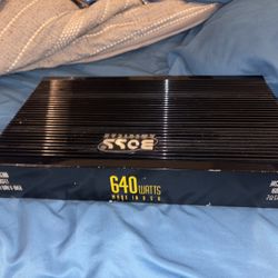 Boss American 640w Amplifier