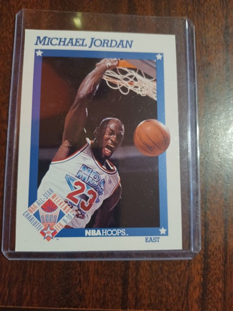 Michael Jordan 91 All-stars 