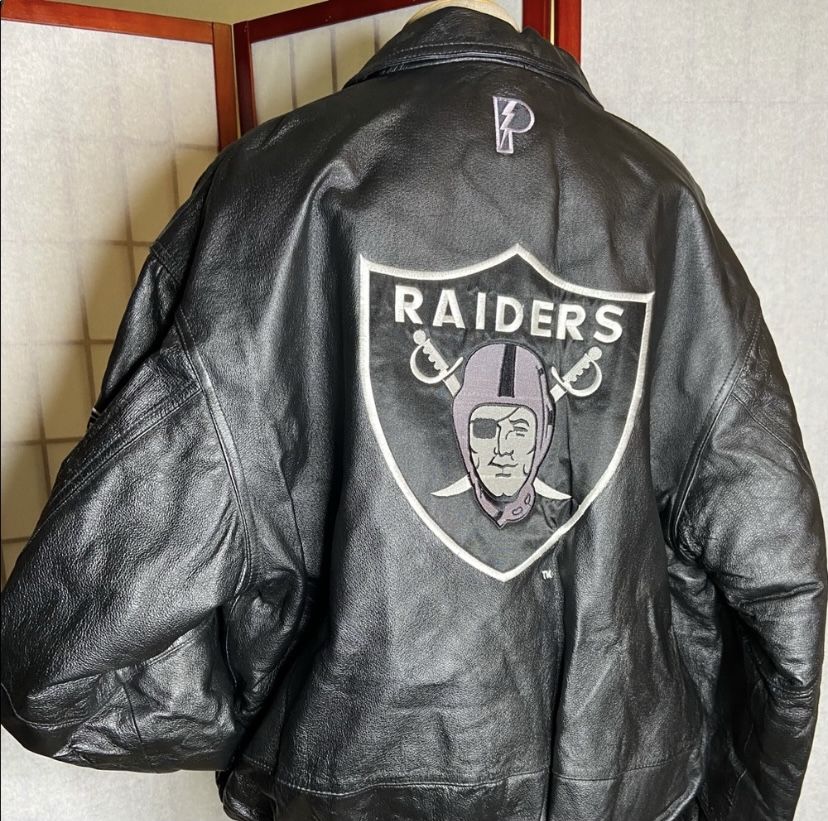 RAIDERS Leather Jacket