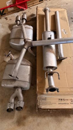 Kia K5 GT OEM Full Stock Exhaust Quad Tips 2.5T