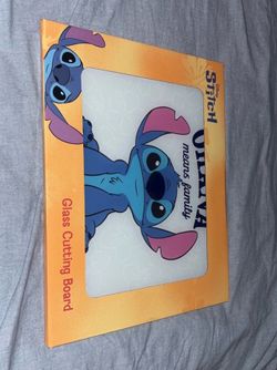 Glass stitch cutting board