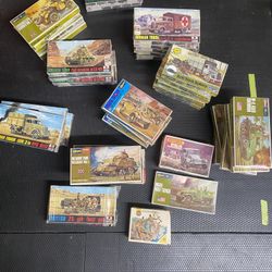 Military models, Vintage ww2