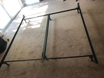 black cast iron king bed frame - basic and simple 91342
