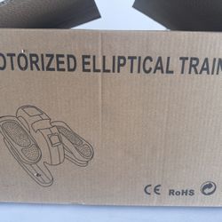 Under Desk Elliptical Machine, Electric Ellipse Leg Exerciser as Seen on Tv for Seniors with 12 Adjustable, Quiet Portable Elliptical Machine, Seated 