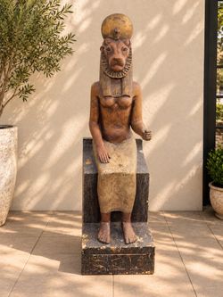ancient Egyptian warrior goddess Sekhmet