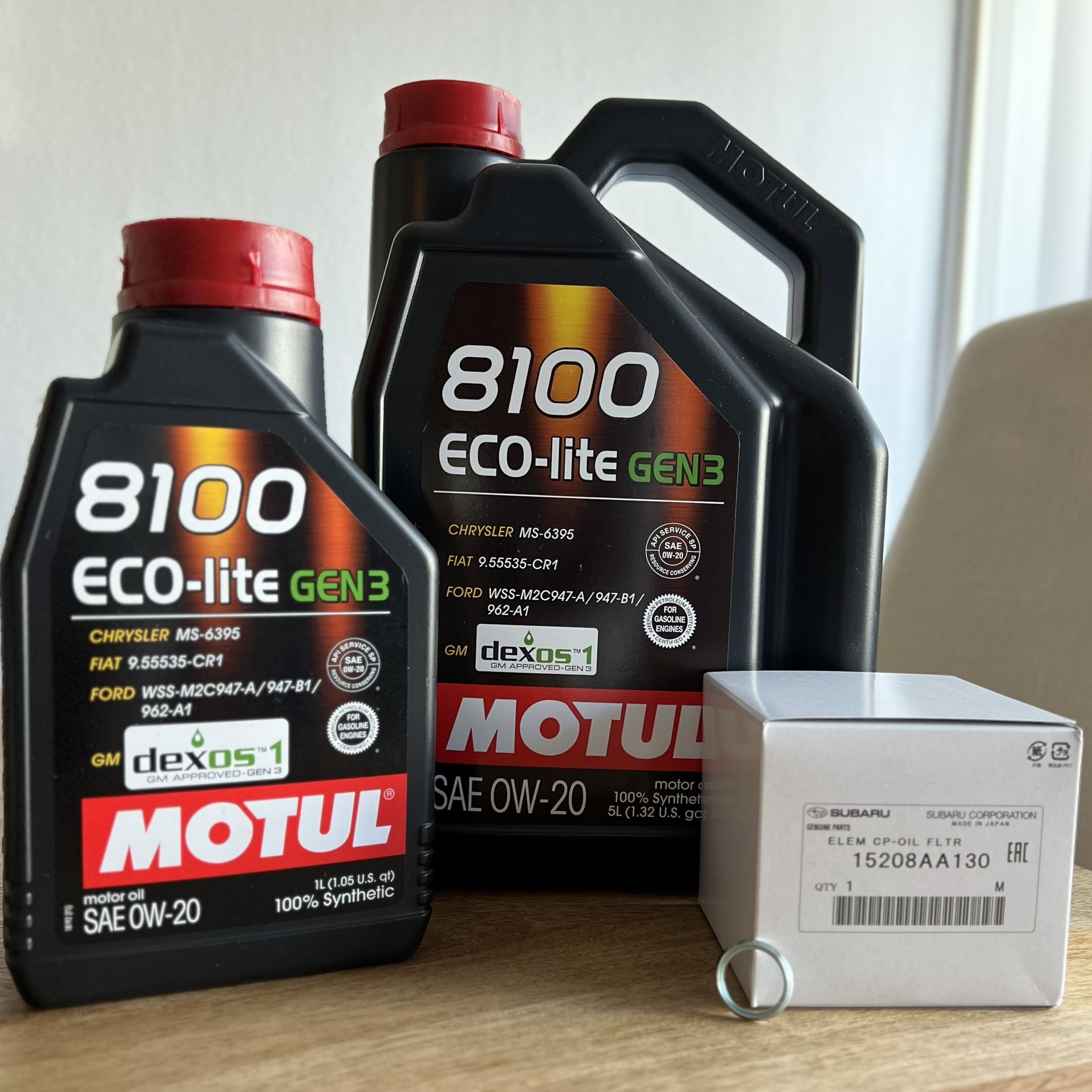 13-21 BRZ/FRS/86 - MOTUL oil-change kit 