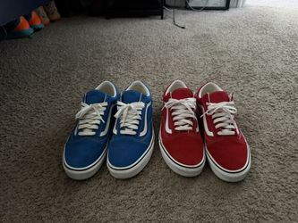 Red & Blue Vans