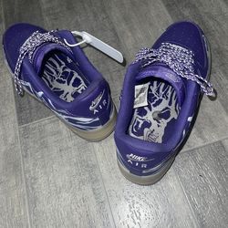 Nike AF1 Low “Purple Skeleton” Sz 9.5