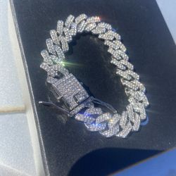14MM VVS Iced Out Bracelet