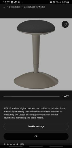 Ergo Stool Seat ....Ikeas Stool Set 