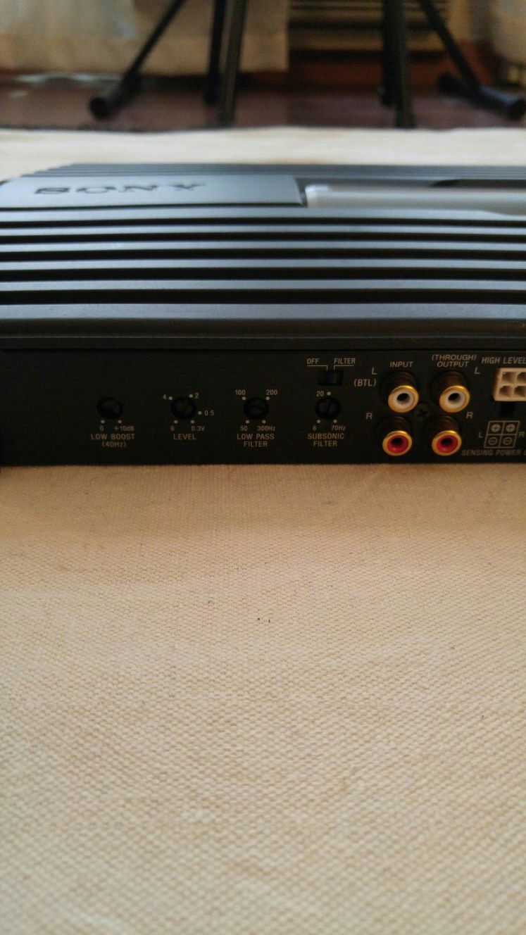 Amplificador Coche SONY XMGTX6041 (4 Canales - 600 W)