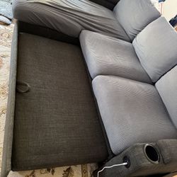 Grey Sleep Sofa 