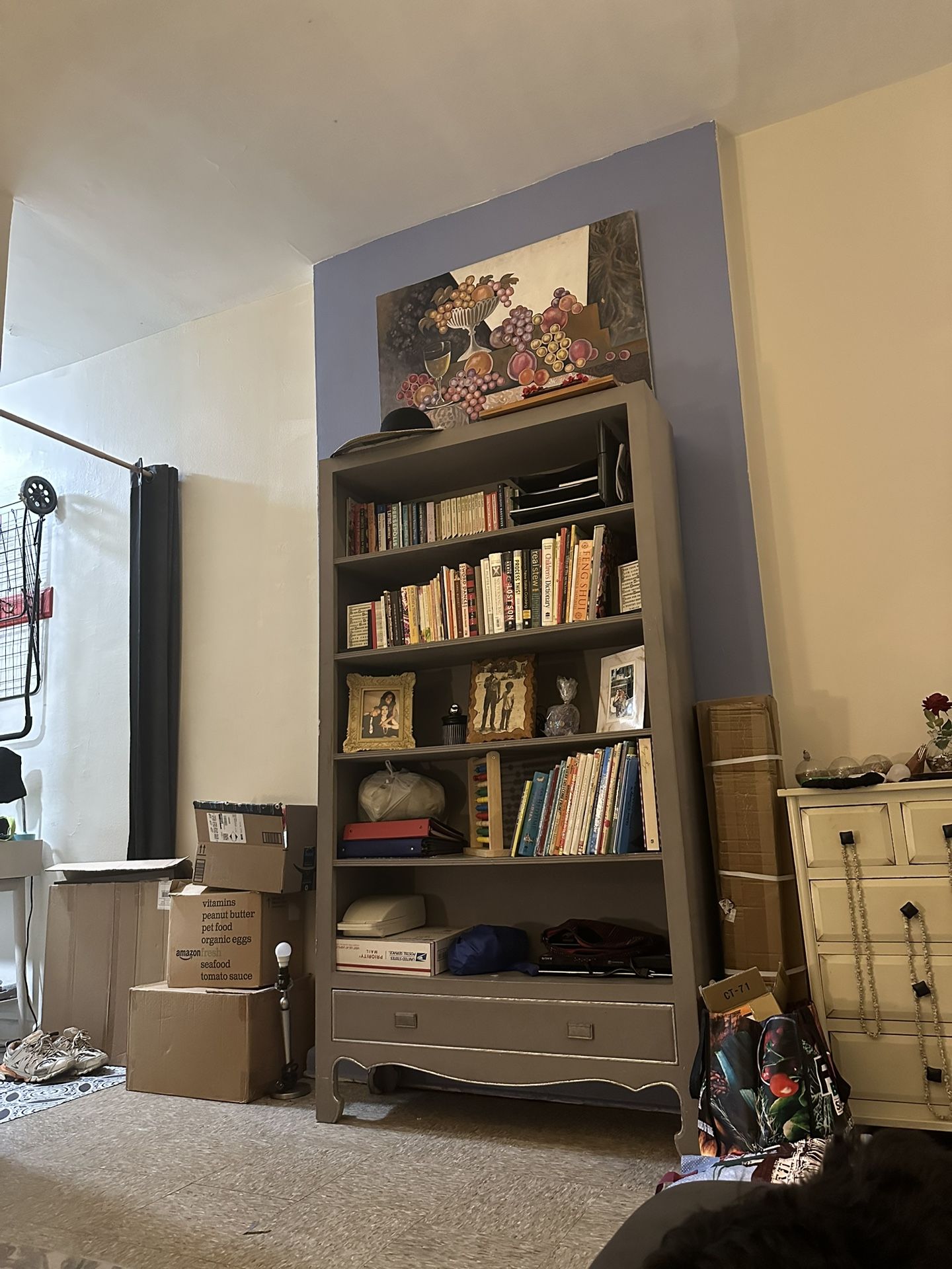 100+ Pound Vintage Bookshelf 