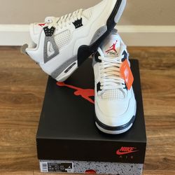 Jordan 4 White Cement DS Size 12 2025 