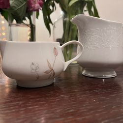Jarra De Crema De Porcelana 