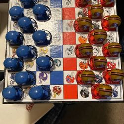 Vintage 1993 NFL Seattle Seahawks Helmet Checkers Game vs Oakland Raiders 90's