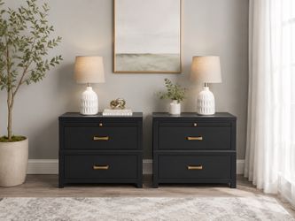 Oversized Nightstands – Set of 2