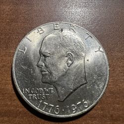 1(contact info removed) Bicentennial Eisenhower Dollar -Ike Dollar