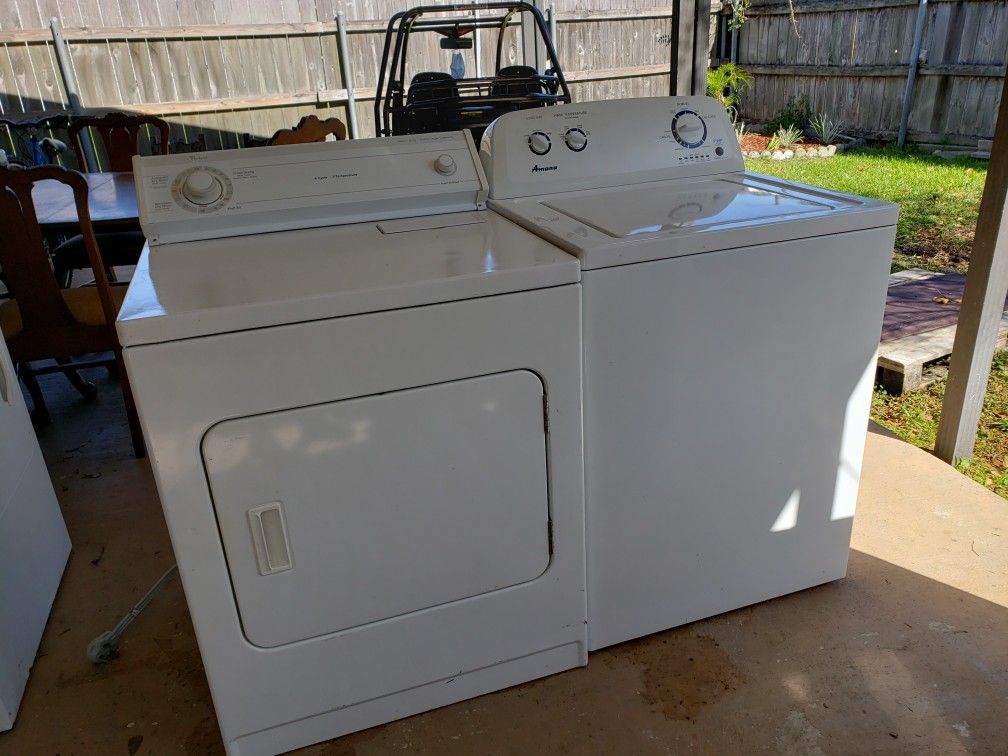Washer and dryer