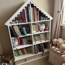 Pottery Barn Kids Dollhouse Bookcase
