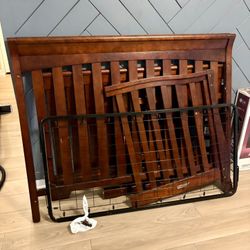 Wooden Baby Crib