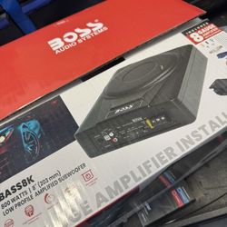 Boss Hide Away Subwoofer With Kit Included 
