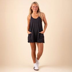 Grey, Romper, Medium 