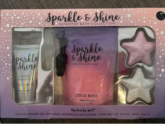 Sparkle & Shine bath wash set