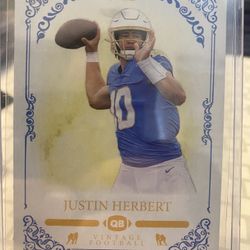 2022 Justin Herbert Vintage Onyx