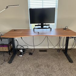 ApexDesk Elite Pro 71” Electric Height Adjustable Standing Desk