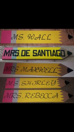 Handmade wood sign