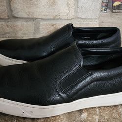 Vince Fairfax Leather Sneakers Slip-on