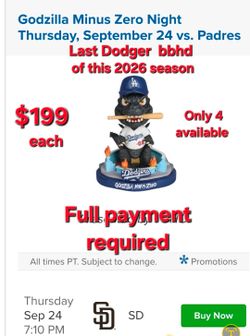 Dodger Godzilla