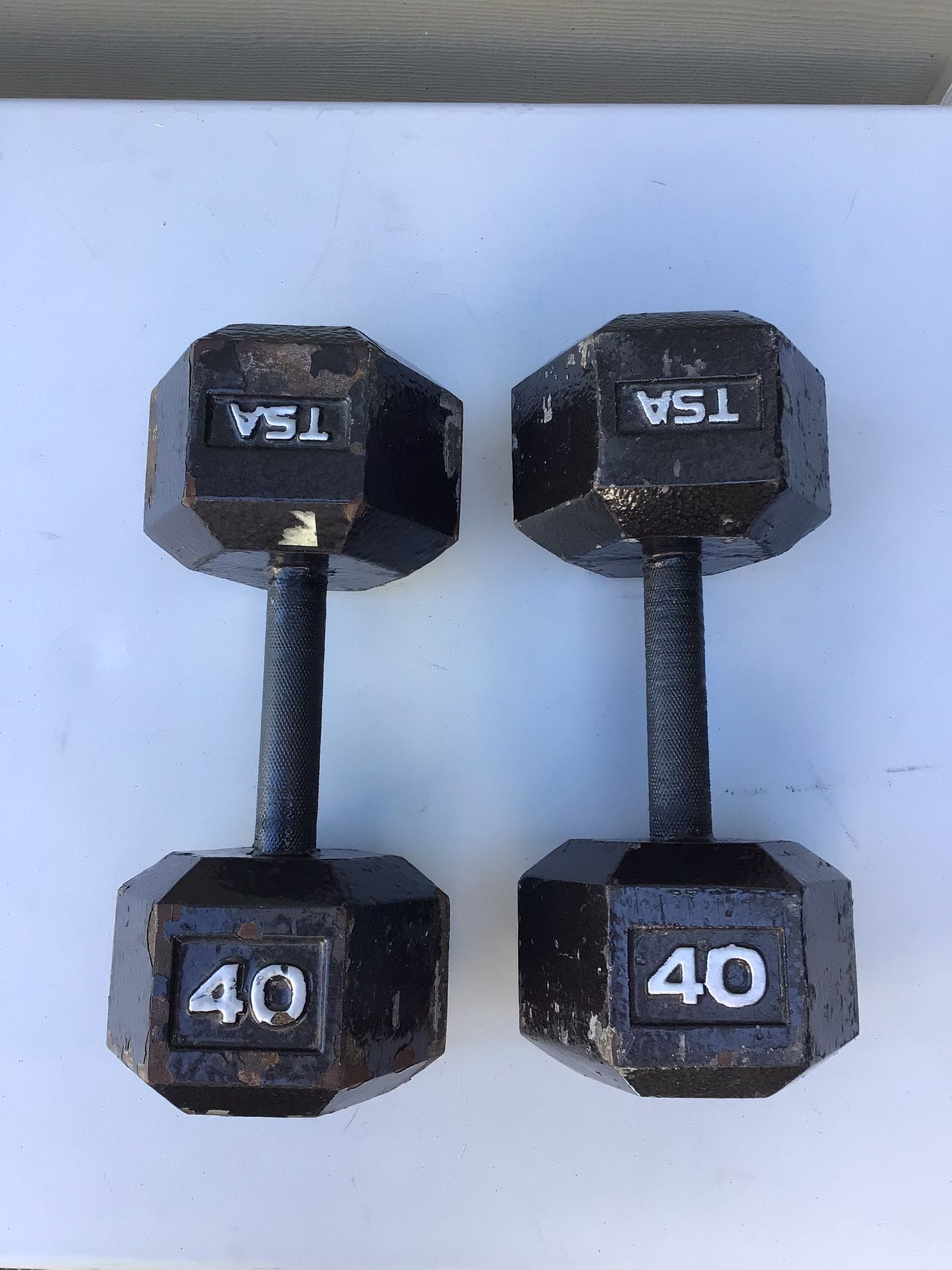 40 lb Dumbbells 