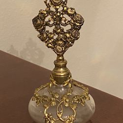 Art Nouveau Perfume Bottle-price with Purchase