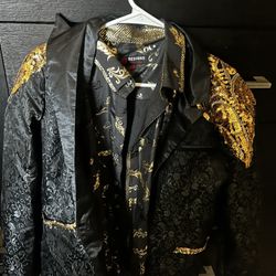 Custom Suit Jacket & Shirt 