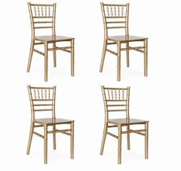 Set of 4 Children's Resin Event Chair