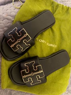 Double T Sport Slide (Tory Burch)