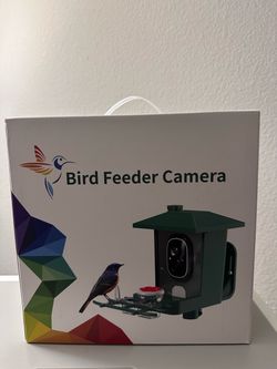 Bird Feeder Camera with automatic Solar charging