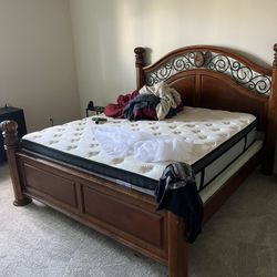 California King Wooden Bed Frame