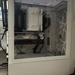 NEED GONE White Gaming Pc RTX 4060 With Keyboard And Mouse