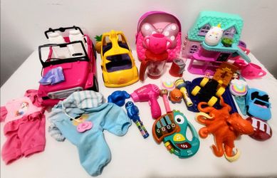 Lot Of little girls toys
