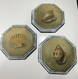 Coastal 3 piece Wall Decor