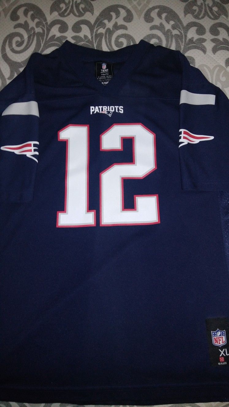 New England #12 Jersey