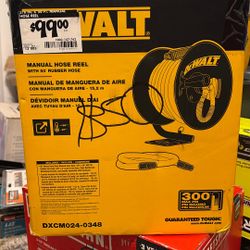 DeWalt Manual Hose Reel