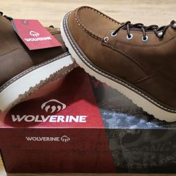 Wolverine Work Boots Size 8.5 And 9 For Men 