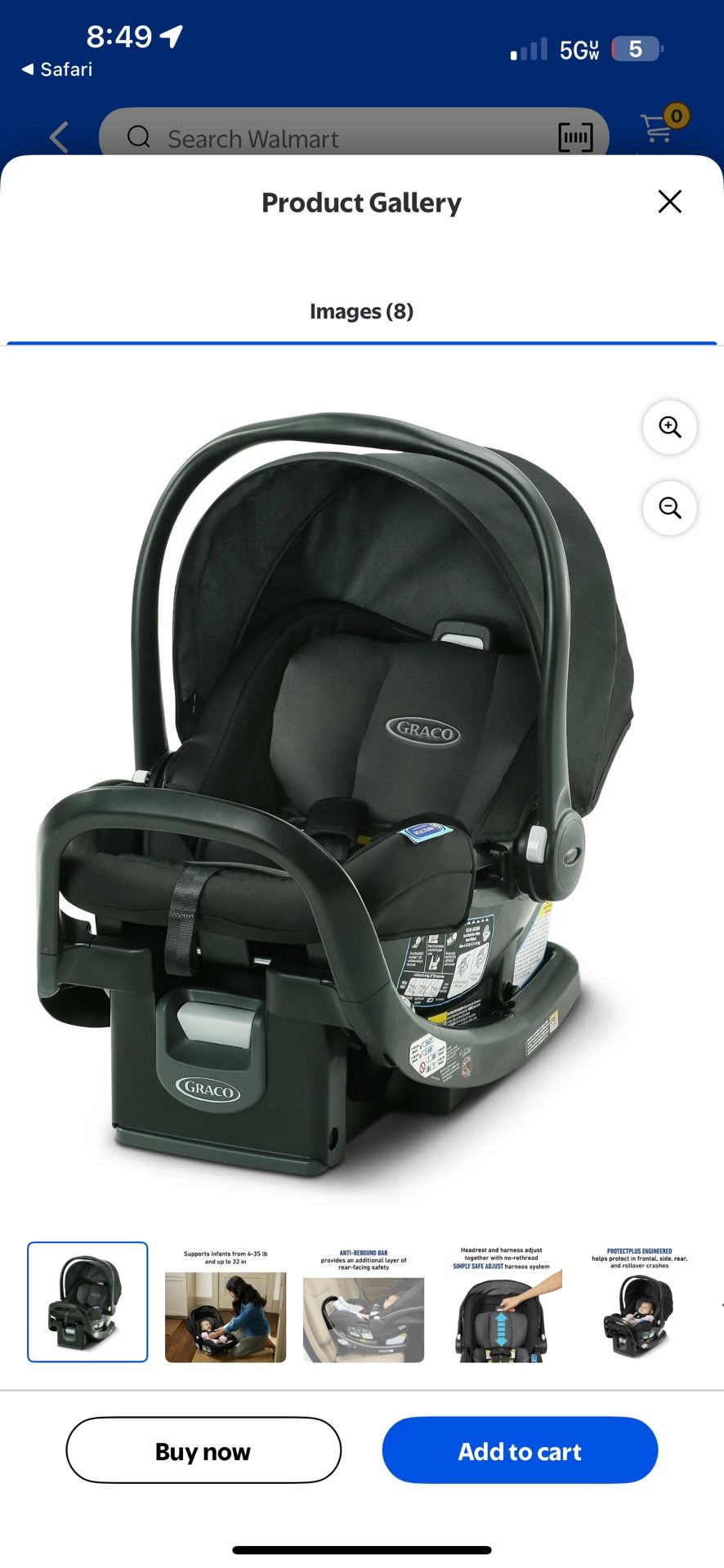 Brand New Infant Car seat