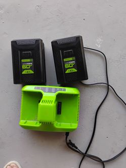 Greenworks Pro 60v Dual Batteries
