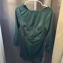 Green Dress Brand New Size Medium 